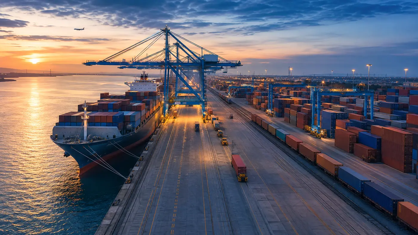International trade and container logistics